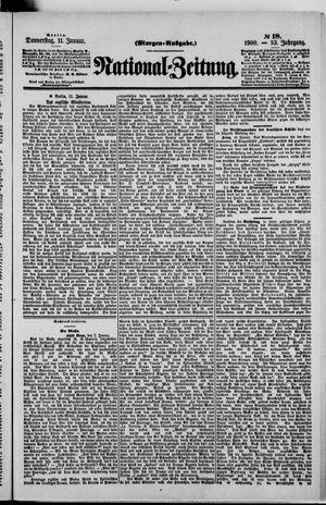 Nationalzeitung on Jan 11, 1900