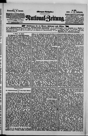 Nationalzeitung on Jan 18, 1900