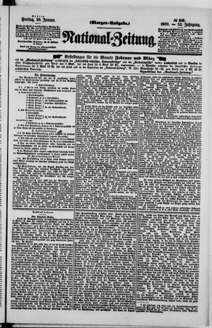 Nationalzeitung vom 26.01.1900