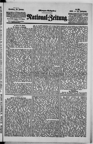 Nationalzeitung vom 28.01.1900