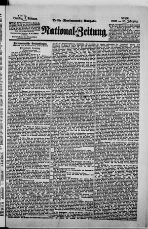 Nationalzeitung vom 06.02.1900
