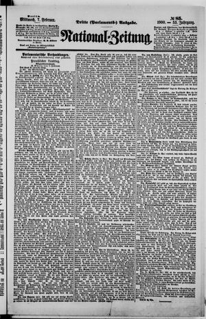 Nationalzeitung vom 07.02.1900