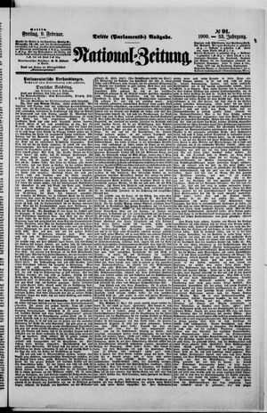 Nationalzeitung vom 09.02.1900