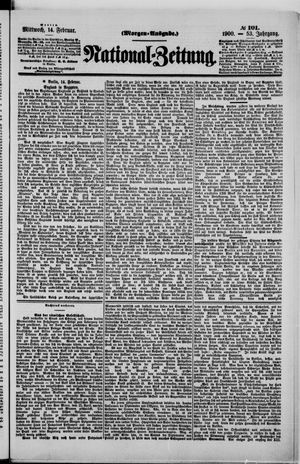 Nationalzeitung on Feb 14, 1900