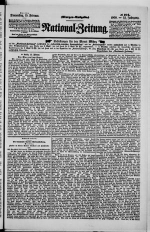 National-Zeitung on Feb 15, 1900