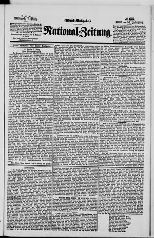 Nationalzeitung vom 07.03.1900