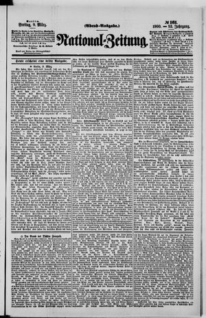 Nationalzeitung vom 09.03.1900