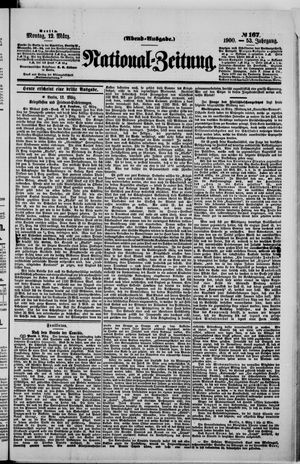 Nationalzeitung vom 12.03.1900