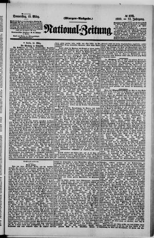 Nationalzeitung vom 15.03.1900