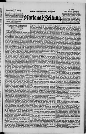 Nationalzeitung vom 15.03.1900