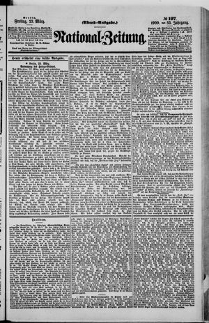 National-Zeitung on Mar 23, 1900