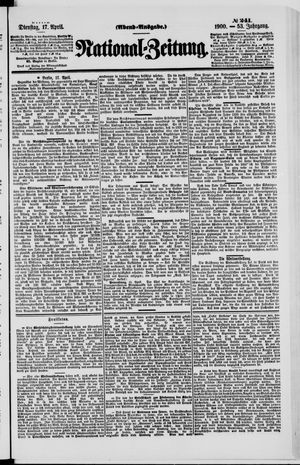 Nationalzeitung on Apr 17, 1900