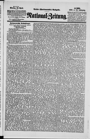 Nationalzeitung on Apr 30, 1900