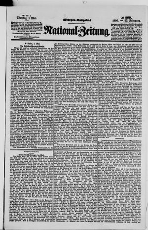 Nationalzeitung on May 1, 1900