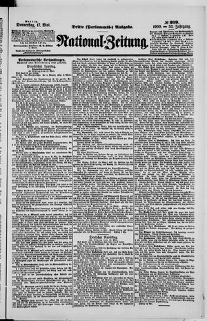 Nationalzeitung vom 17.05.1900
