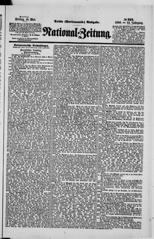 Nationalzeitung vom 18.05.1900