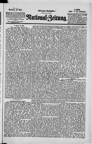 Nationalzeitung vom 20.05.1900