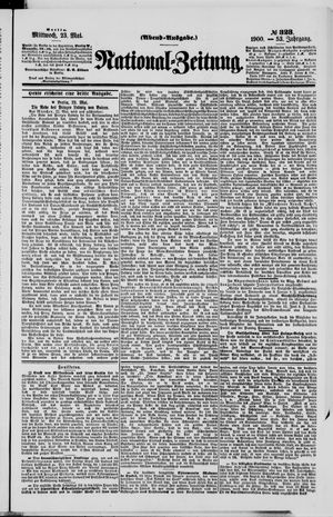 Nationalzeitung on May 23, 1900
