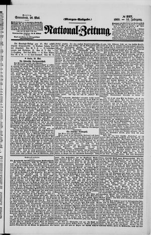 Nationalzeitung vom 26.05.1900
