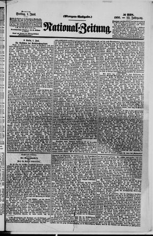 Nationalzeitung on Jun 1, 1900