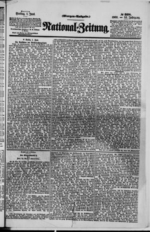 National-Zeitung on Jun 1, 1900