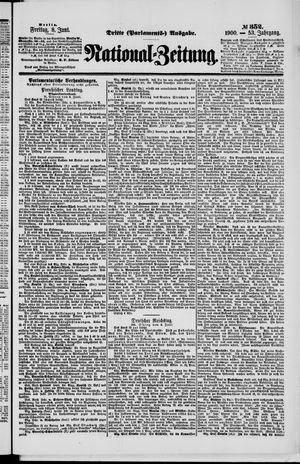 Nationalzeitung vom 08.06.1900
