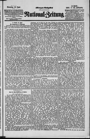 National-Zeitung vom 10.06.1900