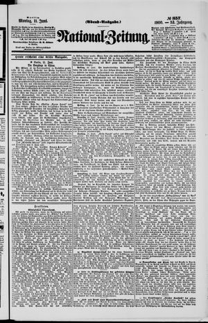 Nationalzeitung on Jun 11, 1900