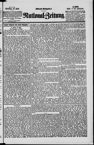 Nationalzeitung vom 12.06.1900