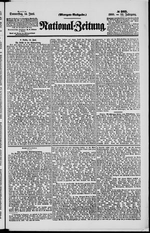 Nationalzeitung vom 14.06.1900