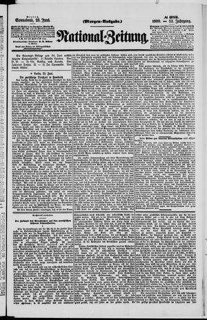 Nationalzeitung vom 23.06.1900