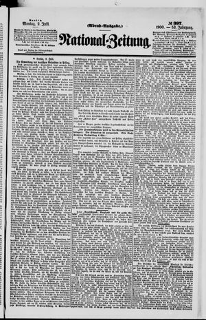 Nationalzeitung vom 02.07.1900