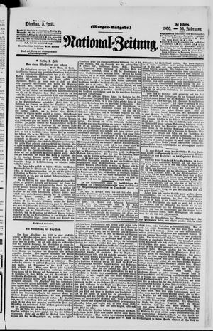 Nationalzeitung vom 03.07.1900