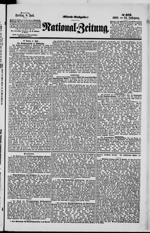 National-Zeitung on Jul 6, 1900
