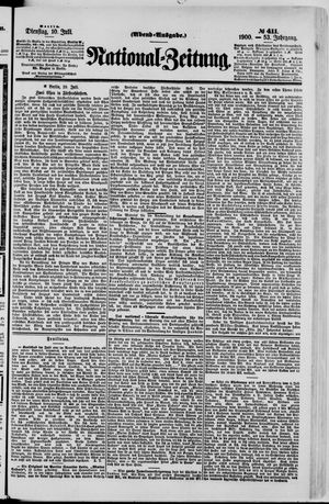 National-Zeitung vom 10.07.1900