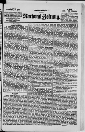National-Zeitung vom 12.07.1900