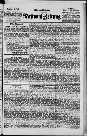 National-Zeitung vom 15.07.1900