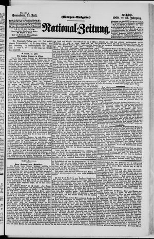 National-Zeitung vom 21.07.1900