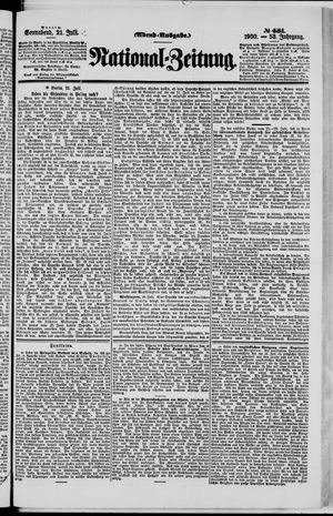 National-Zeitung vom 21.07.1900