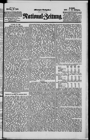 National-Zeitung vom 27.07.1900