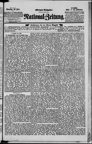 National-Zeitung vom 29.07.1900