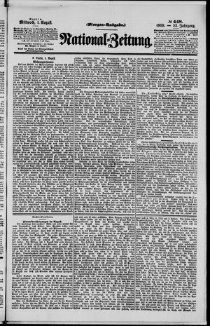 National-Zeitung on Aug 1, 1900