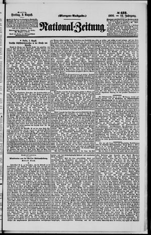 National-Zeitung vom 03.08.1900