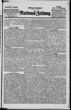National-Zeitung vom 04.08.1900