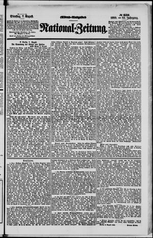 National-Zeitung vom 07.08.1900