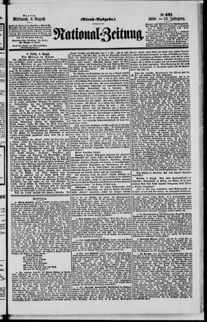National-Zeitung on Aug 8, 1900