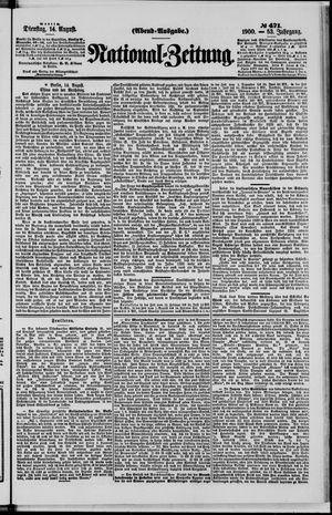 National-Zeitung vom 14.08.1900