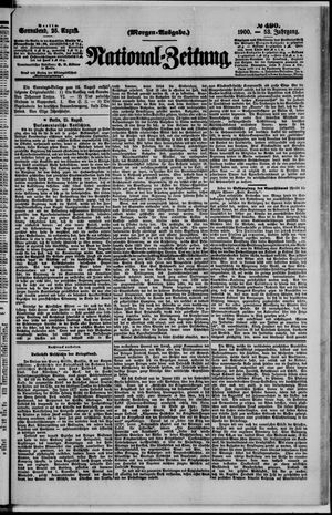 National-Zeitung vom 25.08.1900