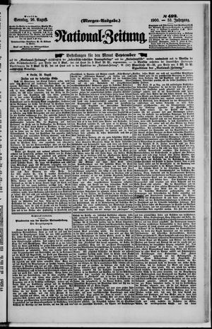 National-Zeitung vom 26.08.1900