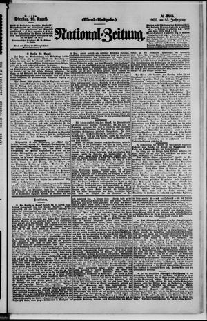 National-Zeitung vom 28.08.1900